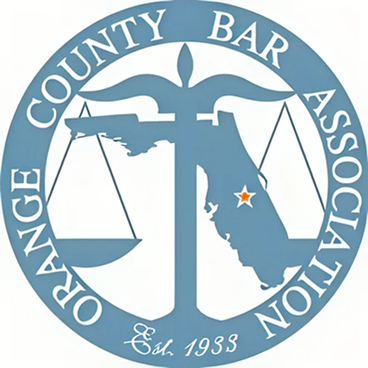 Florida map with scales logo